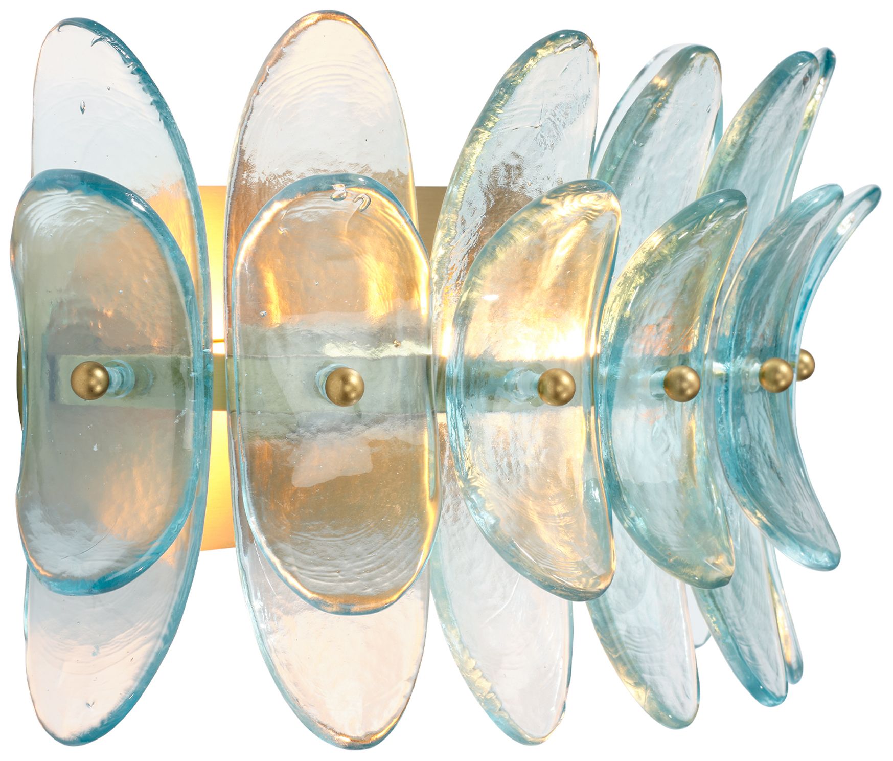 Image 6 Jamie Young Coronet 1-Light Wall Sconce 6" in Blue more views