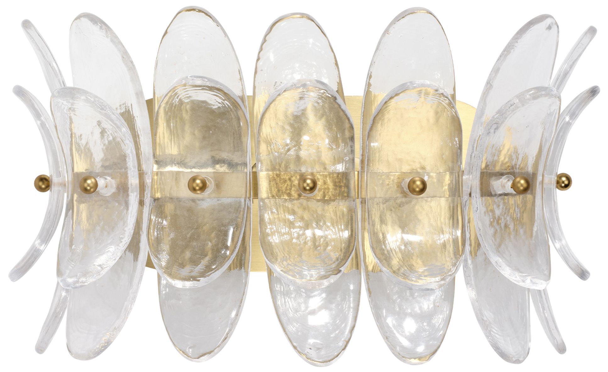 Image 2 Jamie Young Coronet 1-Light Wall Sconce 6" in Clear