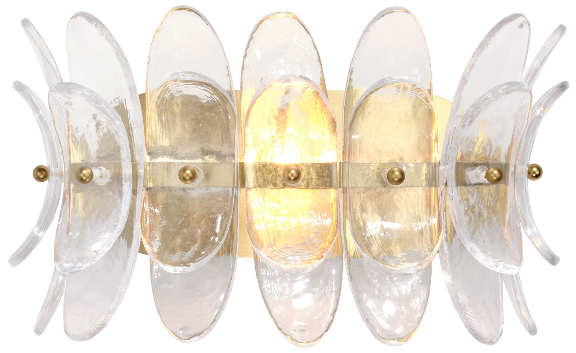 Image 5 Jamie Young Coronet 1-Light Wall Sconce 6" in Clear more views
