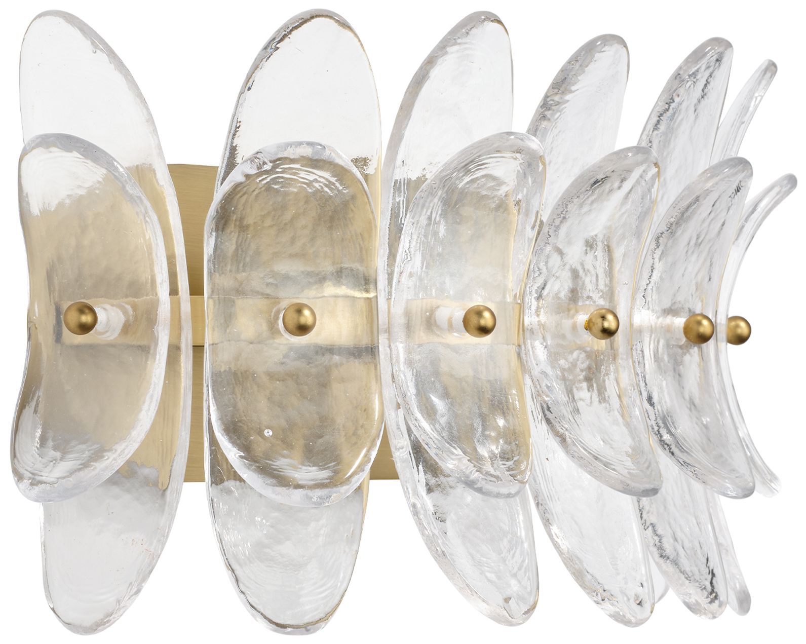 Image 6 Jamie Young Coronet 1-Light Wall Sconce 6" in Clear more views