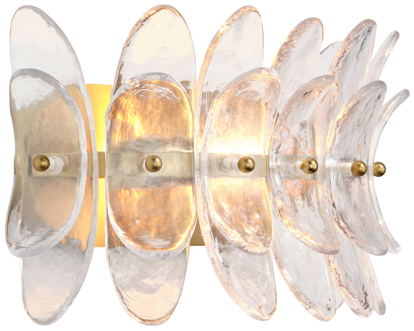 Image 7 Jamie Young Coronet 1-Light Wall Sconce 6" in Clear more views