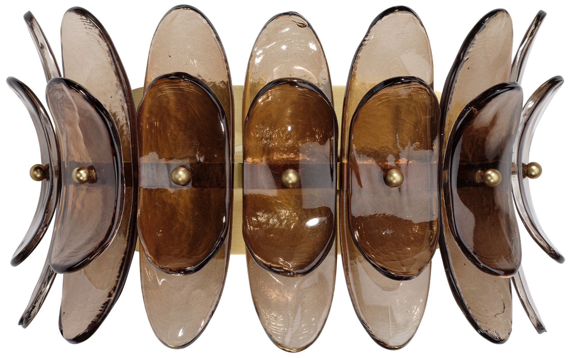 Image 2 Jamie Young Coronet 1-Light Wall Sconce 6" in Taupe