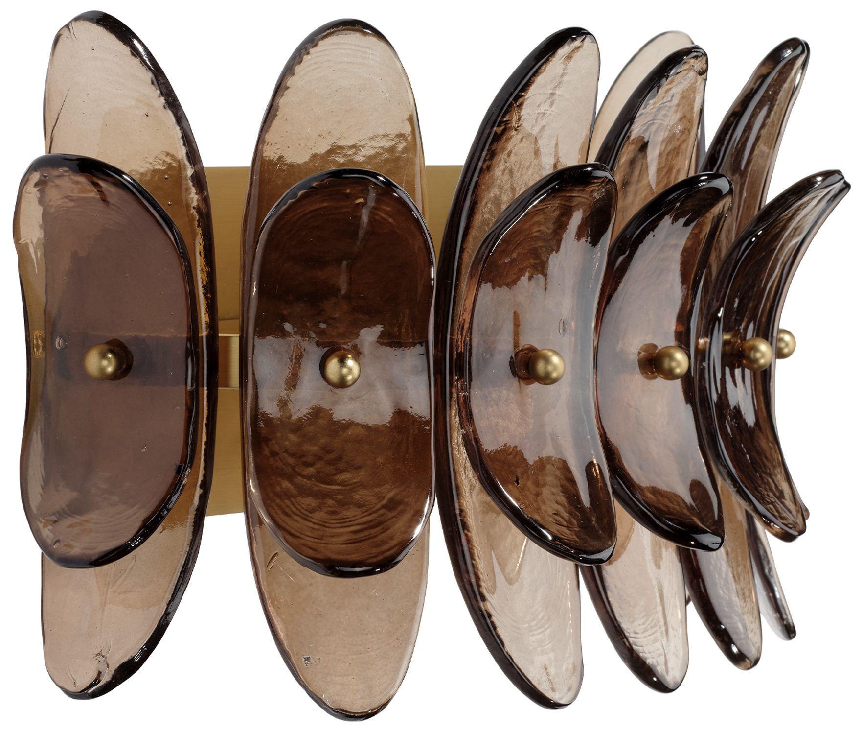 Image 6 Jamie Young Coronet 1-Light Wall Sconce 6" in Taupe more views