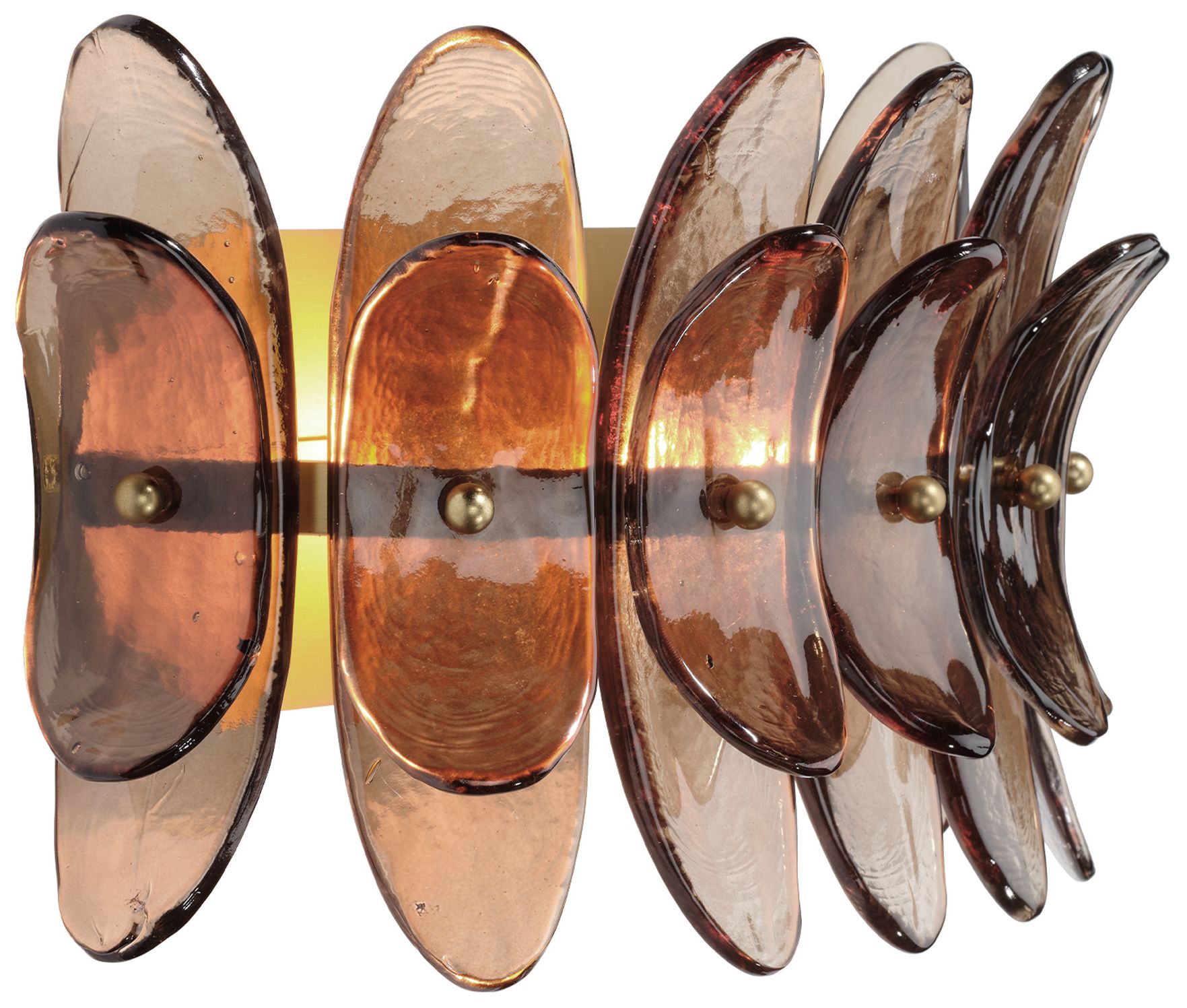 Image 7 Jamie Young Coronet 1-Light Wall Sconce 6" in Taupe more views