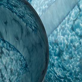Image5 of Jamie Young Cosmos Indigo Swirl Decorative Balls Set of 2 more views