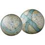 Thumbnail3 of Jamie Young Cosmos Pale Blue Glass Decorative Balls Set of 2