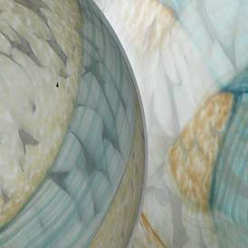 Image5 of Jamie Young Cosmos Pale Blue Glass Decorative Balls Set of 2 more views