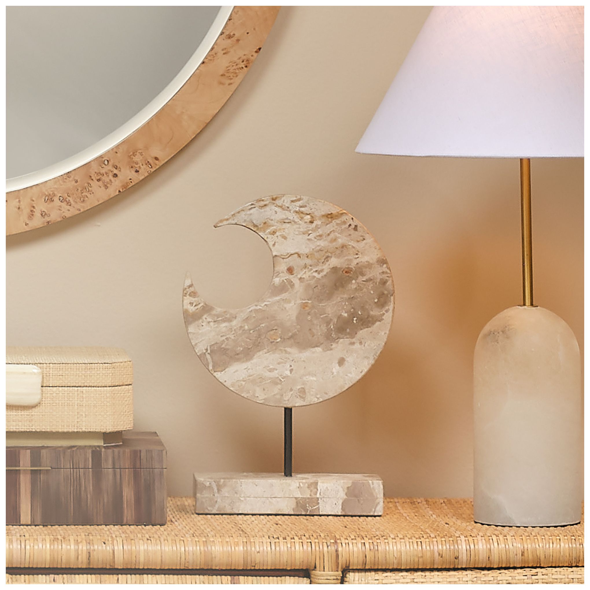 Image 4 Jamie Young Crescent Marble Stand more views