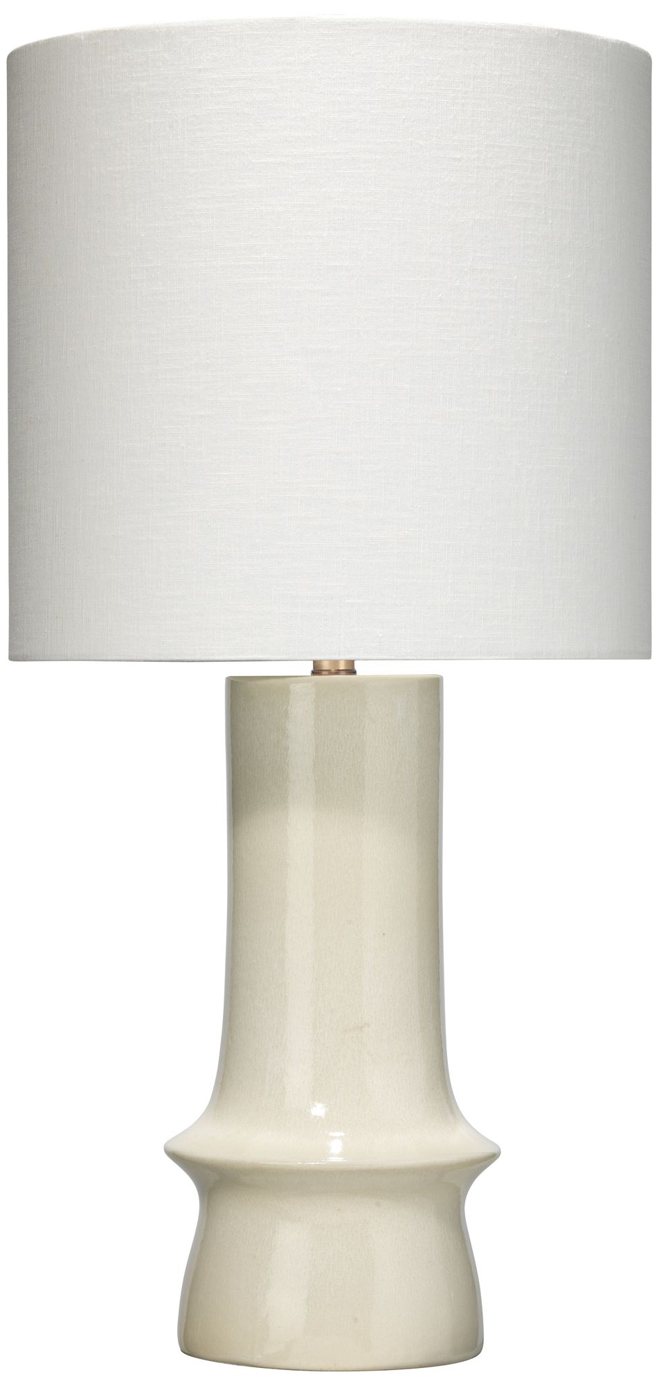 Image 2 Jamie Young Crest Ceramic Table Lamp with Linen Shade