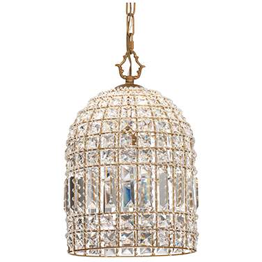 Jamie Young Crystal 1-Light Pendant Chandelier