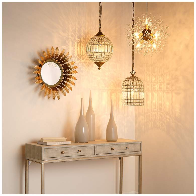 Image 7 Jamie Young Crystal 1-Light Pendant Chandelier more views