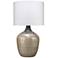 Jamie Young Damsel 34 3/4" Silver Etched Mercury Glass Table Lamp