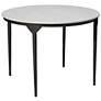 1_Jamie Young Dante Marble and Metal Dining Table