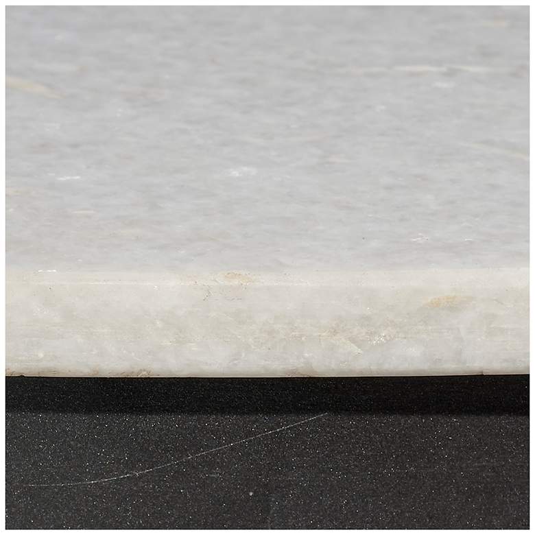 Image 4 Jamie Young Dante Marble and Metal Dining Table more views