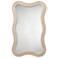 Jamie Young Deli Wavy Bamboo Wall Mirror, Cream