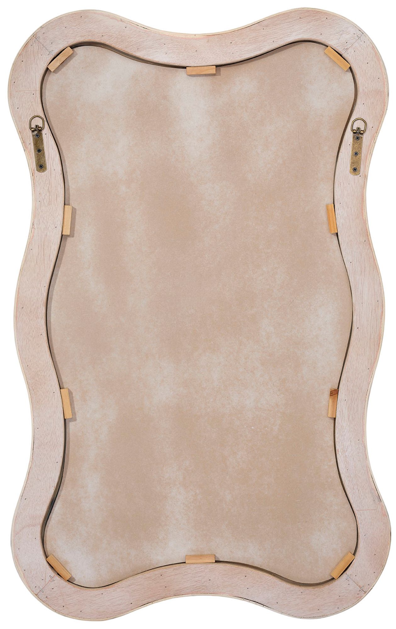 Image 5 Jamie Young Deli Wavy Bamboo Wall Mirror, Cream more views