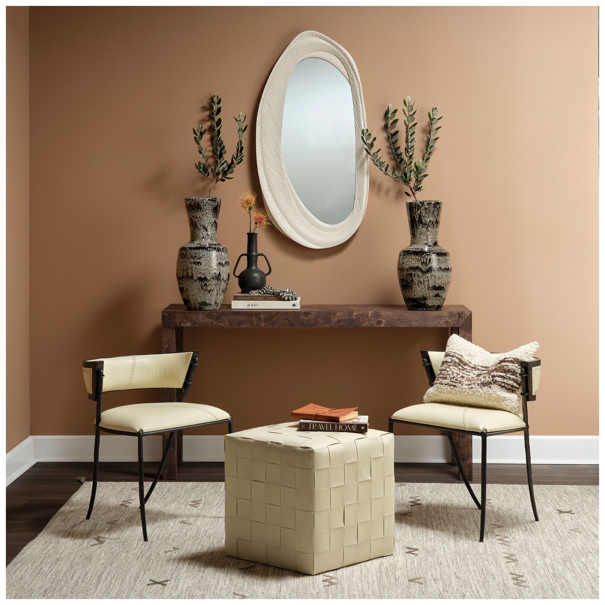 Image 5 Jamie Young Denali Resin 45" x 21.5" Wall Mirror more views