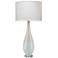 Jamie Young Dewdrop Sky Blue Glass Table Lamp