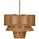 Jamie Young Dimension 1-Light Iron and Cotton Chandelier