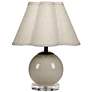 2_Jamie Young Dottie Blown Glass Table Lamp with Linen Shade, Taupe