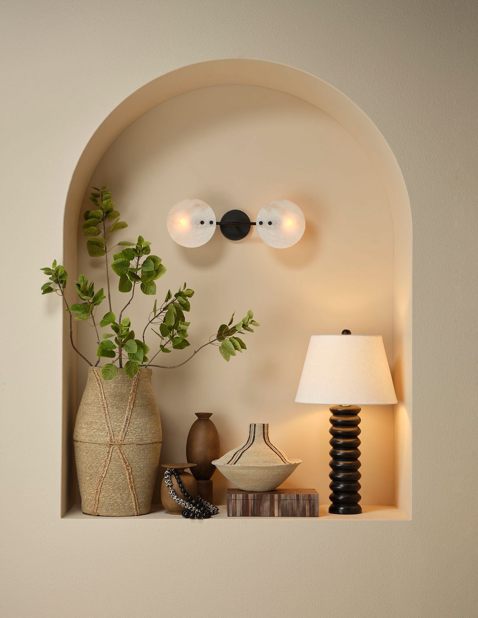 Jamie Young Dragonfly Seagrass Basket