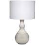 1_Jamie Young Droplet Ceramic Table Lamp with Linen Shade, Blue
