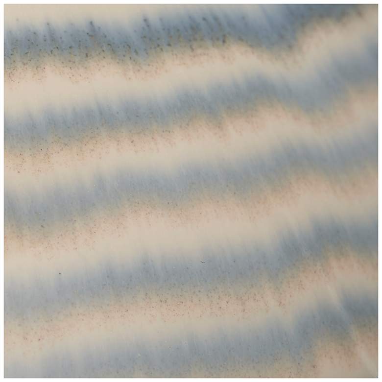 Image 4 Jamie Young Droplet Ceramic Table Lamp with Linen Shade, Blue more views