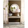 5_Jamie Young Droplet Ceramic Table Lamp with Linen Shade, Blue more views