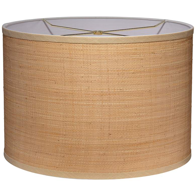 Image 1 Jamie Young Drum Raffia 16.5" Shade