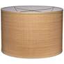 1_Jamie Young Drum Raffia 16.5" Shade