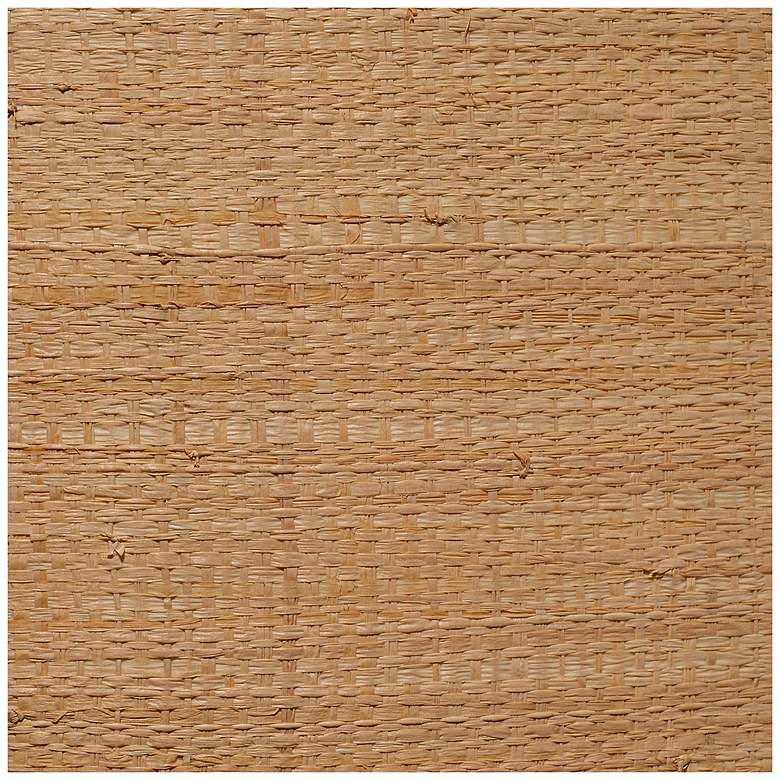 Image 4 Jamie Young Drum Raffia 16.5" Shade more views