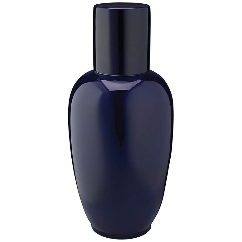 Image 1 Jamie Young Dynasty Navy 21 1/2" High Ceramic Vase