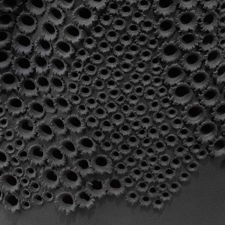 Image 2 Jamie Young Eclipse 13 1/2" High Matte Black Decorative Vase more views