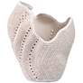 Thumbnail1 of Jamie Young Eclipse 13 1/2" High Matte White Decorative Vase