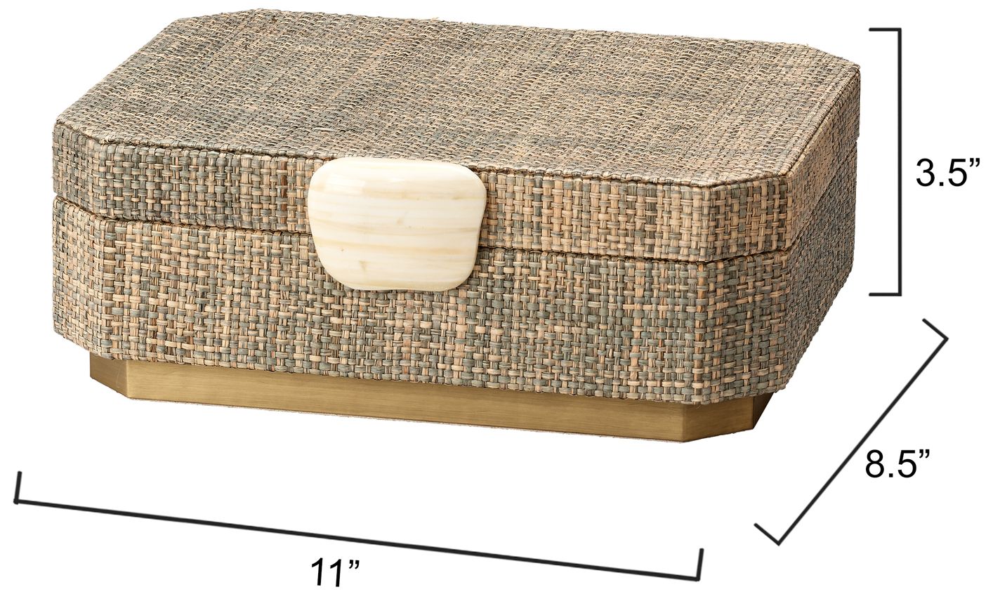 Image 7 Jamie Young Eden Decorative Box more views