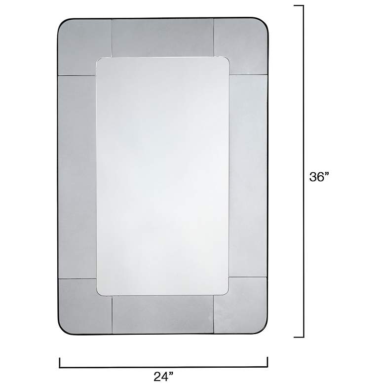 Image 3 Jamie Young Elemental Antique Mercury Glass Wall Mirror, Small more views
