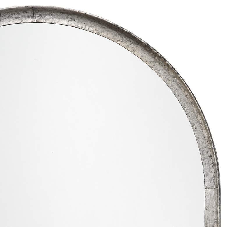Image 4 Jamie Young Eloise Silver Leaf 24" x 36" Arch Wall Mirror more views