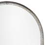 Jamie Young Eloise Silver Leaf 24" x 36" Arch Wall Mirror in scene