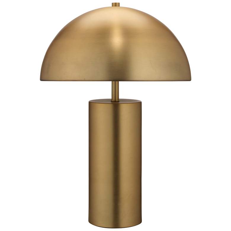 Image 1 Jamie Young Felix Iron Table Lamp in Antique Brass