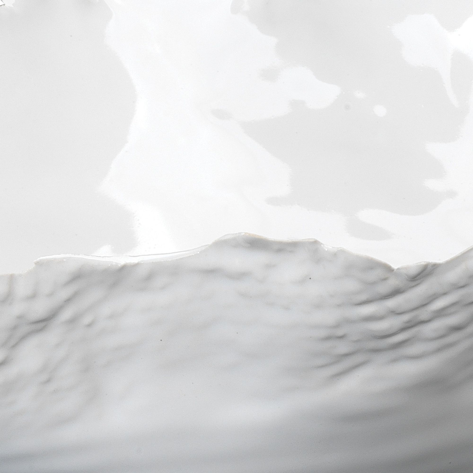 Image 4 Jamie Young Fleur White Modern Ceramic Bowls - Set of 3 more views