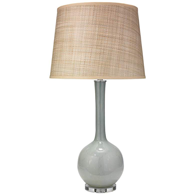 Image 1 Jamie Young Florence Pale Blue Glass Table Lamp