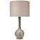 Jamie Young Florence Taupe Glass Table Lamp