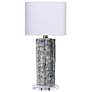 2_Jamie Young Flurry Ceramic Small Table Lamp with Linen Shade