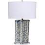 2_Jamie Young Flurry Ceramic Table Lamp with Linen Shade