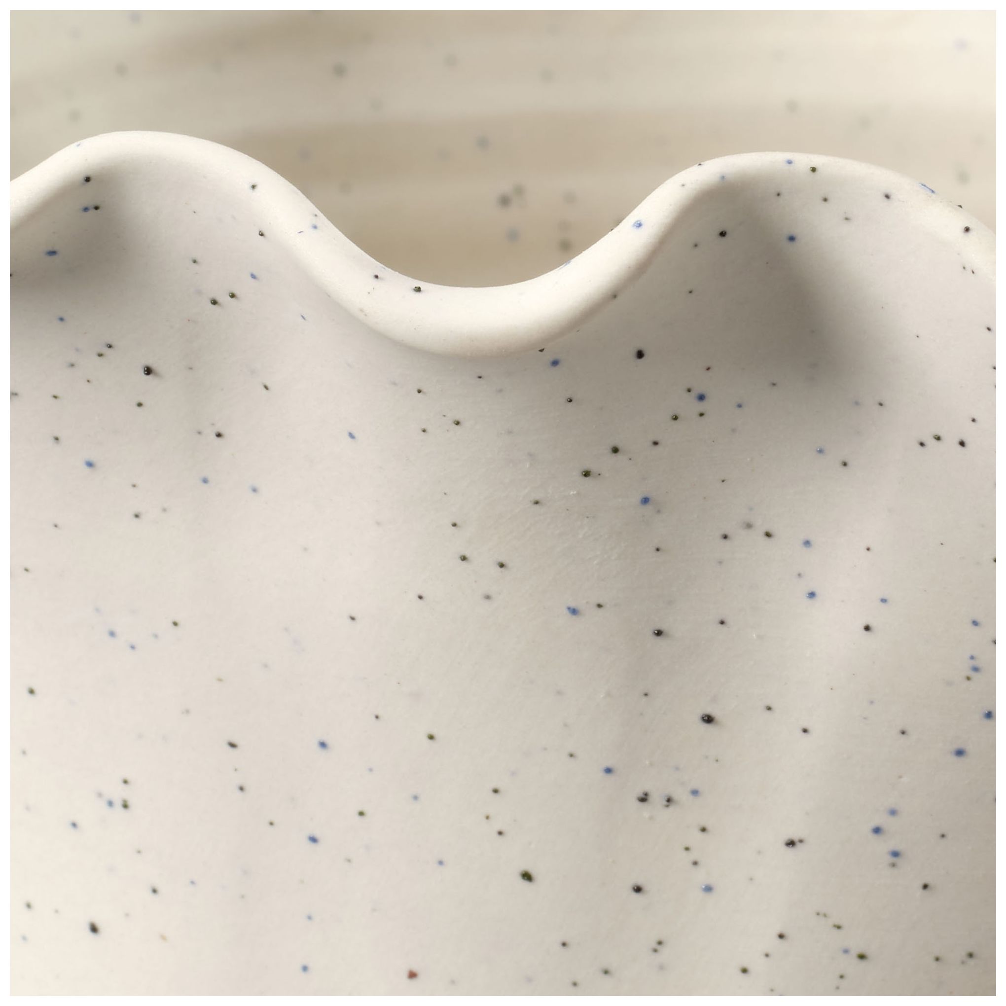 Image 4 Jamie Young Flutter Porcelain Vessel 13" in White more views