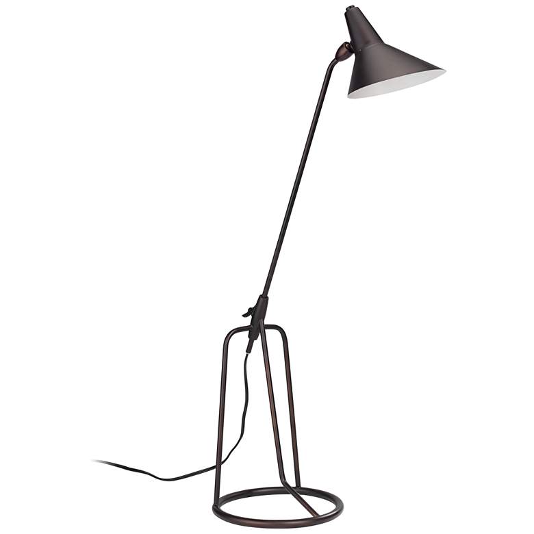 Image 1 Jamie Young Franco Oil-Rubbed Bronze Tripod Desk Lamp