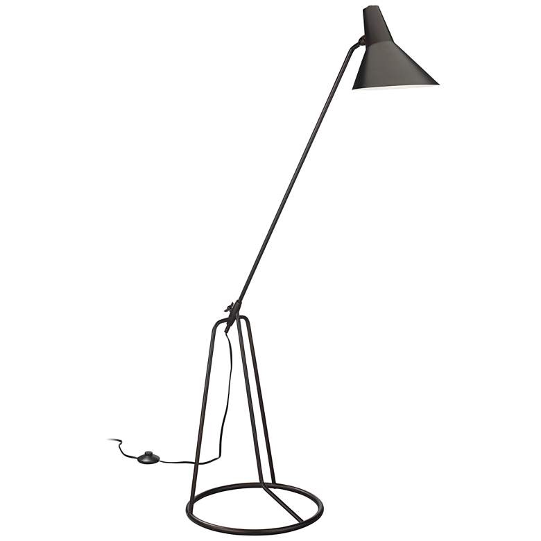 Image 1 Jamie Young Franco Oil-Rubbed Bronze Tripod Floor Lamp
