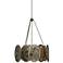 Jamie Young Galaxy 25" Wide Champagne Leaf Chandelier