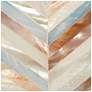 4_Jamie Young Garbo Mother of Pearl Table Lamp with Linen Shade, Blue more views