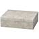 Jamie Young Garland Acrylic Decorative Box in Grey